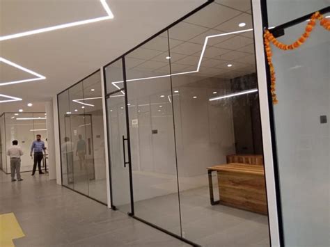 Toughended Clear Toughened Glass Partitions For Office At Rs Sq Ft