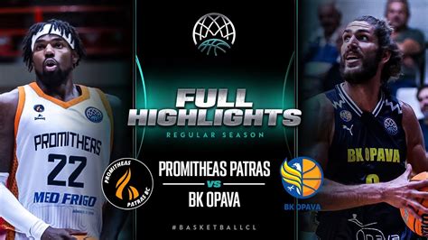 Promitheas Patras V BK Opava Full Game Highlights BasketballCL