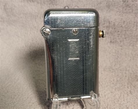 Vintage Thorens Double Claw Lighter Semi Automatic Push Button Lighter