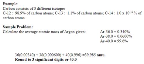 Isotopic Abundance Moles Mass And Avogadro S Number Flashcards Quizlet