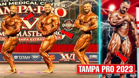 Hunter Labrada Prejudging In Tampa Pro Show Hunter Labrada Youtube