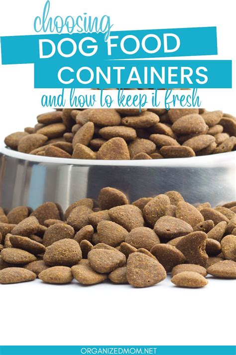 Dog Food Storage Containers – The Organized Mom