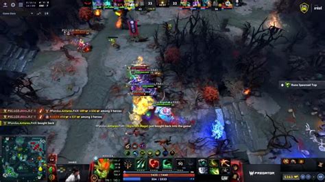 Kiyotaka S Triple Kill Leads To A Team Wipe Clips DOTABUFF Dota