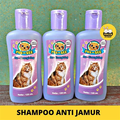 Jual SHAMPOO SAMPO JAMUR KUCING ANJING KELINCI MUSANG PUS SEE SHAMPOO