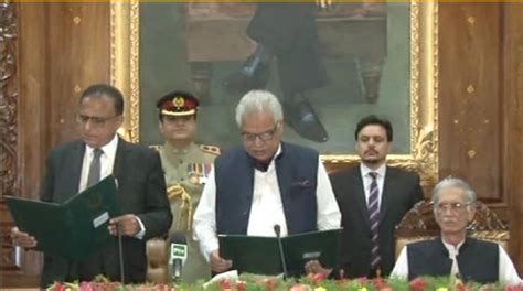 Justice Retd Dost Muhammad Khan Sworn In As Caretaker Kp Cm