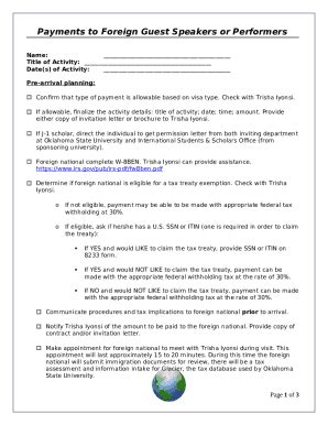 Fees For Visa Services Travel Gov Lcl Okstate Doc Template Pdffiller