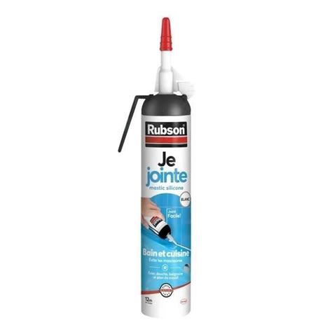 Mastic Sanitaire Rubson Gachette Ml Blanc Cdiscount Bricolage