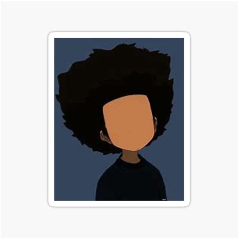 "Huey from Boondocks " Sticker for Sale by bryso1232 | Redbubble