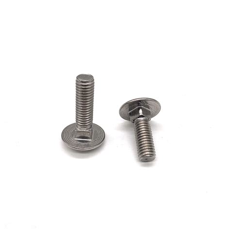 M M Din Inox A Stainless Steel Inox A Carriage Bolt