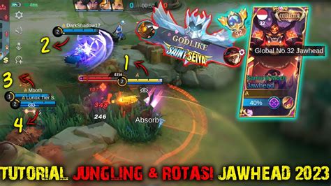 Tutorial Jungling Rotasi Emblem Build Jawhead Jungler 2023 YouTube