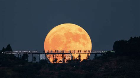 13 Stunning Pictures Of The Rare Blue Super Moon From Around The World