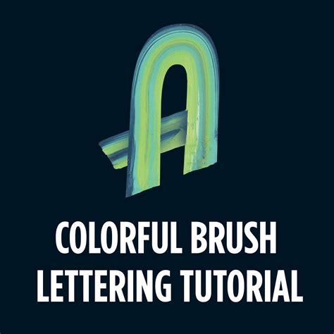 Colorful Brush Lettering Tutorial -- Brush Pack / Illustrator and Photoshop Files — Ray Mawst ...