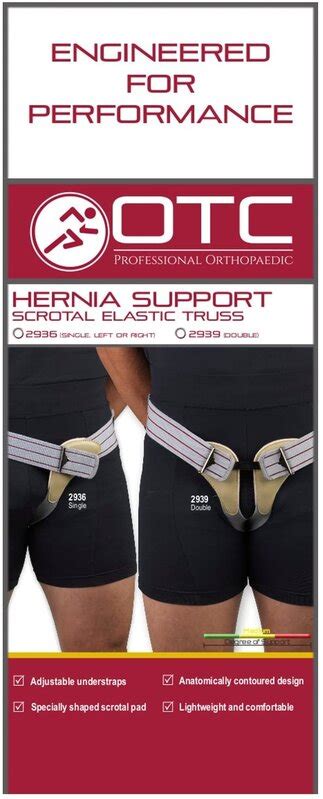 Otc Single Hernia Truss Med Supplies