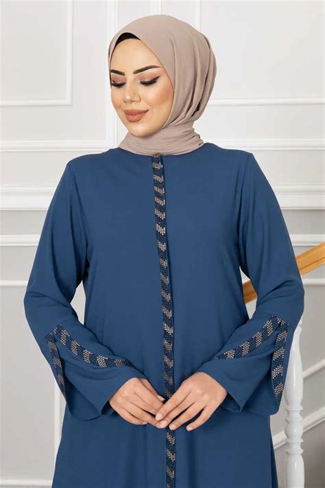 Robe De Pri Re Musulmane Une Pi Ce Pour Femmes V Tements Abaya Stoned