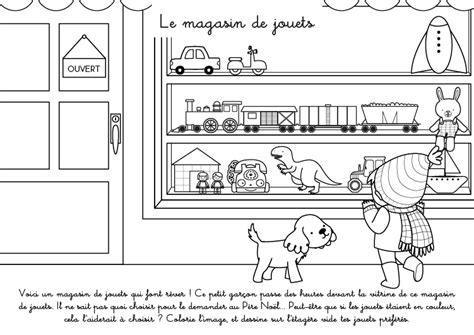 Dessins Gratuits à Colorier Coloriage Magasin à imprimer