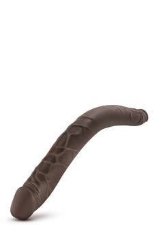 Dr Skin 16 Inch Double Dildo Chocolate