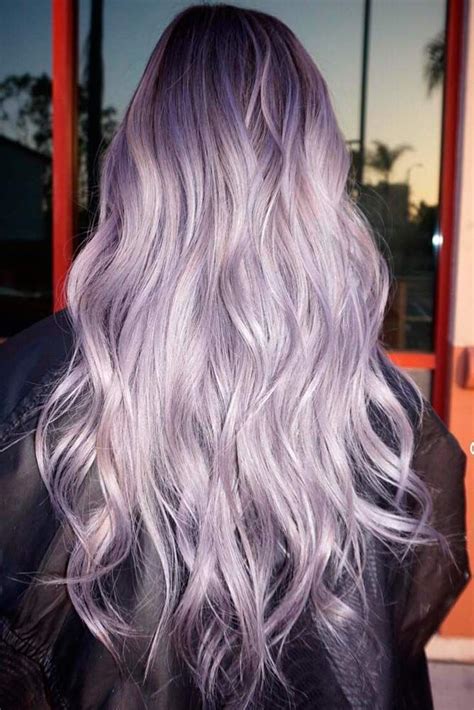 36 Light Purple Hair Tones That Will Make You Want To Dye Your Hair Frisuren Haarfarben Und