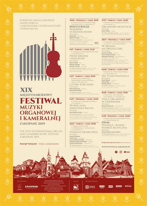 19 Międzynarodowy Festiwal Muzyki Organowej i Kameralnej