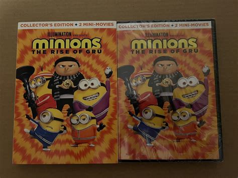 MINIONS THE RISE OF GRU DVD Collector S Edition New Sealed USA FREE