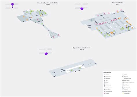 Kuala Lumpur Airport (KUL) Terminal Maps, Shops, Restaurants, Food ...