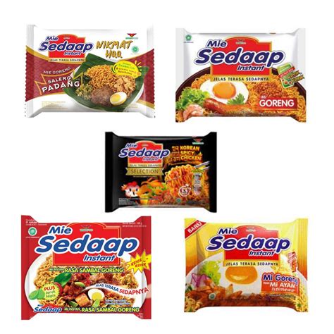 Jual Mie Sedaap Sedap Goreng All Varian Murah Shopee Indonesia