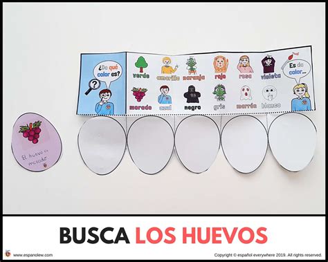 Actividads y juegos para Pascua Caza de Huevos de colores Qué hacer