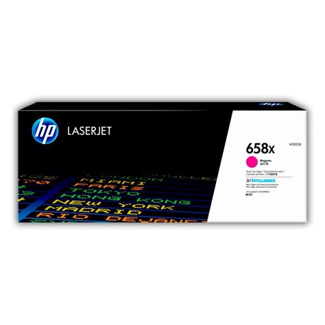 Cartucho De Toner HP W2003X Magenta 658X X3011