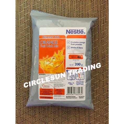 nestle orange juice drink health nutrition health supplements