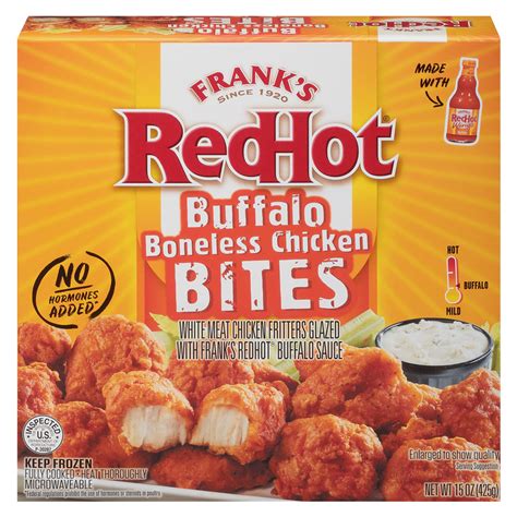 Frank S Redhot® Original Boneless Chicken Bites 15 Oz Delivered In As Fast As 15 Minutes