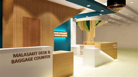 Hospital Lobby design proposal :: Behance