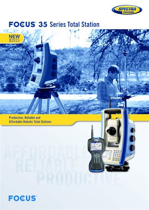 Pdf Total Station Spectra Focus 35 Robotic Dokumentips