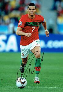 Cristiano RONALDO Signed Autograph PORTUGAL Legend RARE 16x11 Photo ...