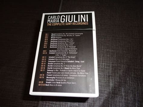 Carlo Maria Giulini The Complete Sony Recordings Cd Kaufen Auf Ricardo