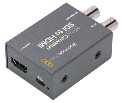 Blackmagic Design Bmd Convcmic Sh Wpsu Micro Converter G Sdi To Hdmi