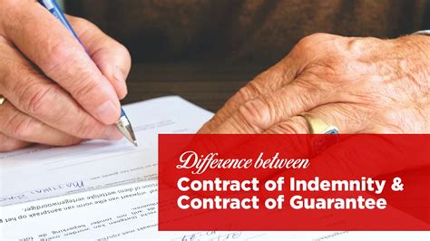 Difference Between Contract Of Indemnity And Contract Of Guarantee Pitcs