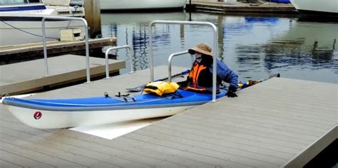 Accudock Kayak Slip Dock With Safe Launch