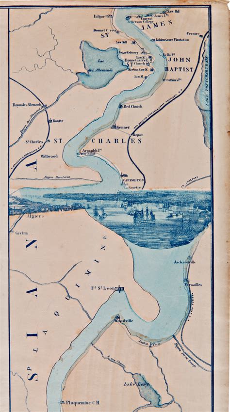 PANORAMA OF THE MISSISSIPPI VALLEY AND ITS FORTIFICATIONS by ...