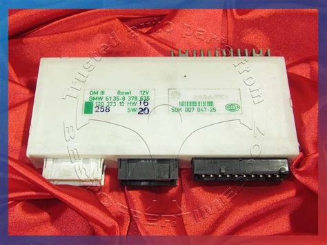 BMW E39 5 Series GM III LOW BASIC GENERAL BODY CONTROL MODULE GM3 GMIII