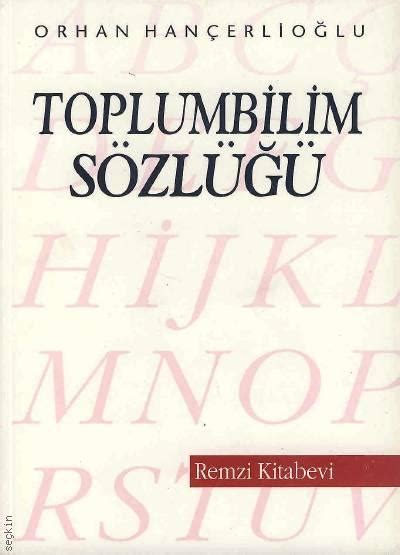 Toplumbilim S Zl Orhan Han Erlio Lu Kitap