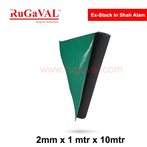 Anti Static Rubber Sheet Size 2mm X 1mtrw X 10mtrl Esd Green Rubber