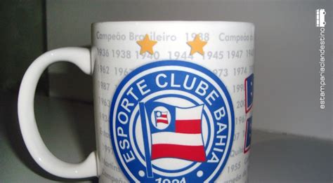 Estamparia Clandestino Caneca Do Bahia Futebol Clube