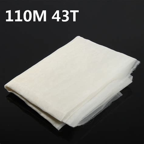 M T Polyester Silk Screen Printing Mesh Fabric Sheet Yards