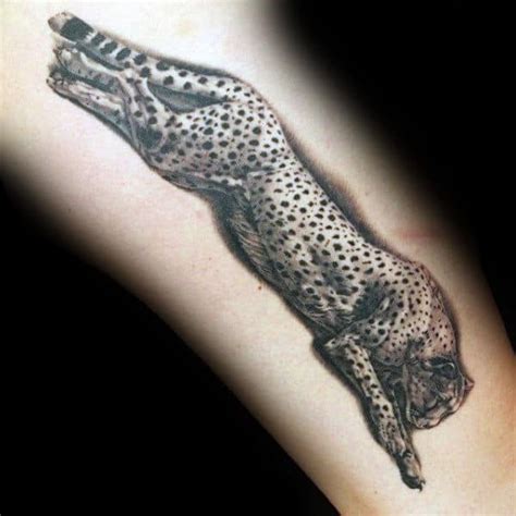 60 Leopard Tattoos For Men Designs With Strength And Prowess