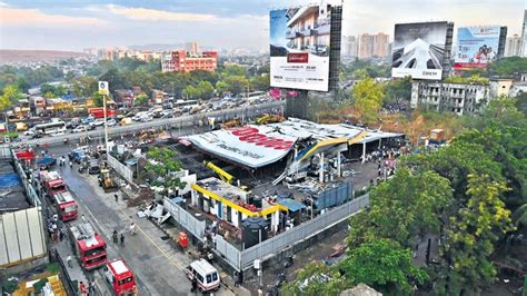 Mumbai Hoarding Collapse Death Toll Rises To 17 Sit To Probe