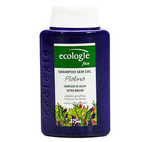 Shampoo Ecologie Platina Sem Sal Araujo