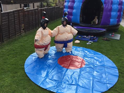 Adults And Kids Sumo Suits Bouncy Castle Hire In Rotherham Sheffield