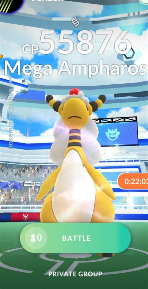 Mega Ampharos Raid Boss Pokemon Go