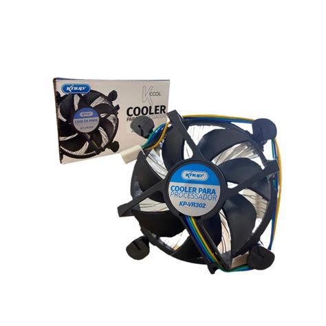 Cooler Processador Intel Knup Lga 1156 1155 1150 1151rpm2200 KaBuM