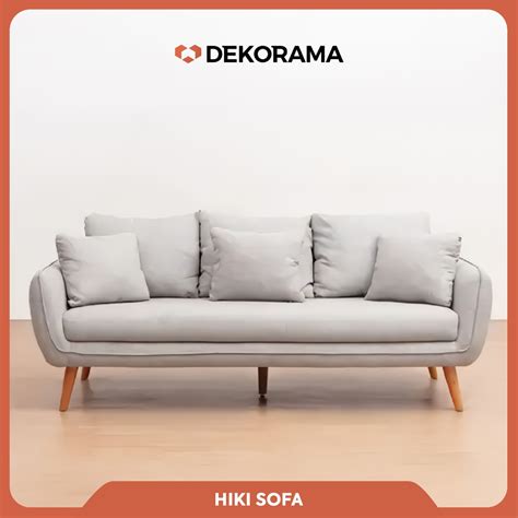 Jual Heim Studio Hiki Sofa Dudukan Abu Sofa Minimalis Sofa