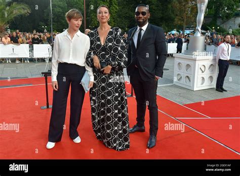 Karlovy Vary Czech Republic 21st Aug 2021 From Right Actor Passi